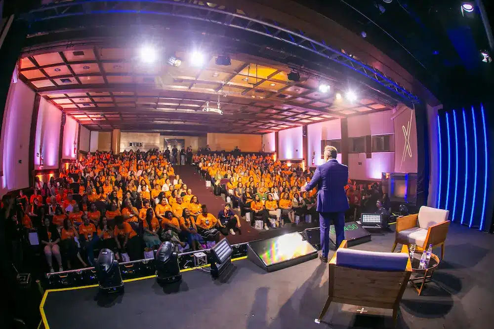 Encontro da comunidade TRG em evento presencial